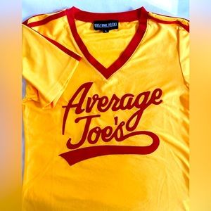 Average Joe’s Dodgeball shirt: women’s small